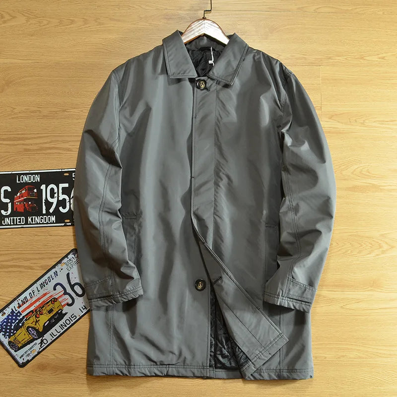 Herren Wintermantel – Wasserdicht, Warm & Reißfest